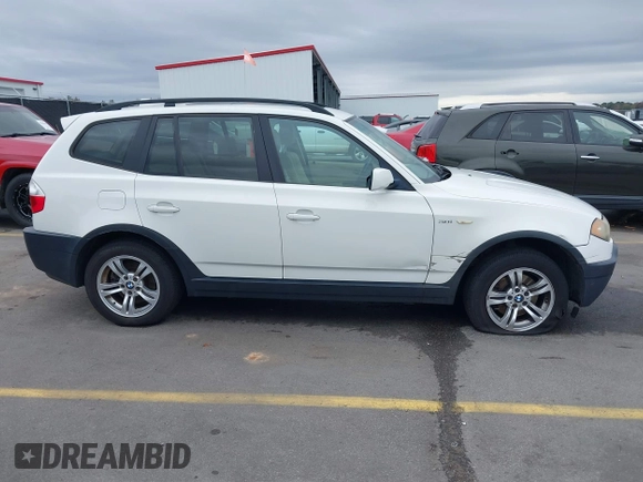2004 BMW X3 3.0i with VIN WBXPA93484WC30585, listed as a IAAI auction lot 41034823 with 114,676 mi miles. Bid and sale history available at carsss.com. Image 13.