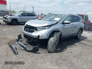2017 Honda CR-V EX with VIN 7FARW1H53HE031126, listed as a IAAI auction lot 42018103 with 75,312 mi miles. Bid and sale history available at carsss.com. Image 2.