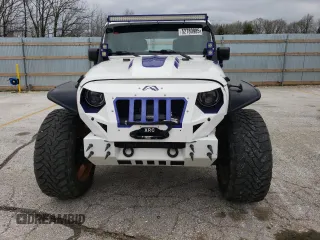 2017 Jeep Wrangler Unlimited Sport with VIN 1C4BJWDGXHL634930, listed as a Copart auction lot 52780985 with 74,873 mi miles and Salvage Title. Bid and sale history available at carsss.com. Image 5.