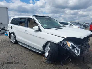 2017 Mercedes-Benz GLS 450 z VIN 4JGDF6EE2HA989945, wystawiony jako IAAI lot #41953246 z przebiegiem Nie podano mil oraz . Historia ofert i sprzedaży dostępna na DreamBid. Obrazek 1.