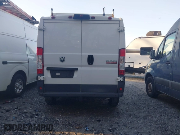 2018 Ram ProMaster Cargo with VIN 3C6TRVAG5JE154246, listed as a IAAI auction lot 41271985 with 160,204 mi miles and . Bid and sale history available at DreamBid. Image 16.