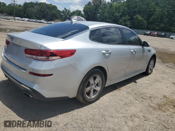 2019 Kia Optima LX with VIN 5XXGT4L39KG278156, listed as a Copart auction lot 65184395 with 158,414 mi miles and Clean title. Bid and sale history available at DreamBid. Image 3.