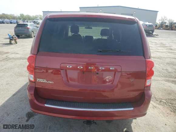 2015 Dodge Grand Caravan American Value Pkg with VIN 2C4RDGBG2FR615727, listed as a Copart auction lot 51676455 with 106,667 mi miles and Salvage Title. Bid and sale history available at carsss.com. Image 6.