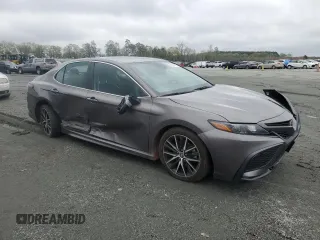 2021 Toyota Camry SE Nightshade with VIN 4T1G11AK3MU465772, listed as a Copart auction lot 51304515 with 62,216 mi miles and Salvage Title. Bid and sale history available at carsss.com. Image 4.