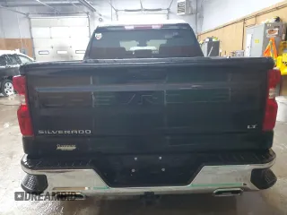 2023 Chevrolet Silverado 1500 LT with VIN 1GCUDDE82PZ109965, listed as a Copart auction lot 87501405 with 27,513 mi miles and Salvage Title. Bid and sale history available at carsss.com. Image 6.