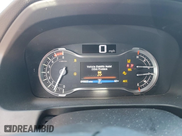 2018 Honda Ridgeline RTL-E with VIN 5FPYK3F76JB014174, listed as a Copart auction lot 52536524 with 95,822 mi miles and Clean title. Bid and sale history available at DreamBid. Image 9.