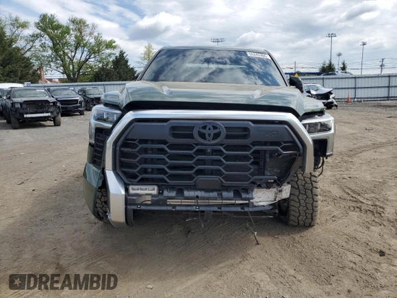 2022 Toyota Tundra Limited with VIN 5TFJA5DB8NX018965, listed as a Copart auction lot 55242405 with 29,277 mi miles and Salvage title. Bid and sale history available at DreamBid. Image 5.