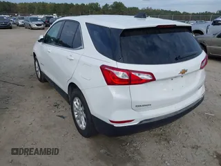 2020 Chevrolet Equinox LT with VIN 2GNAXUEV5L6154637, listed as a IAAI auction lot 41056532 with 78,380 mi miles. Bid and sale history available at carsss.com. Image 3.