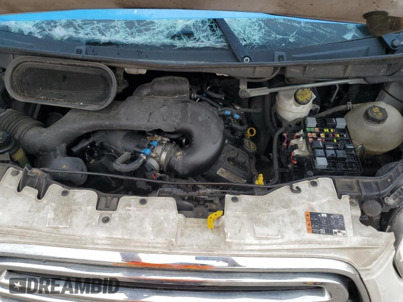 2017 Ford Transit with VIN 1FTYR1ZM7HKB00228, listed as a Copart auction lot 53419004 with Not Provided miles and Salvage Title. Bid and sale history available at DreamBid. Image 13.