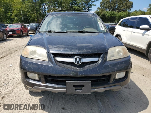 2005 Acura MDX Touring with VIN 2HNYD18915H543449, listed as a Copart auction lot 68097324 with 172,226 mi miles and Salvage Title. Bid and sale history available at carsss.com. Image 5.