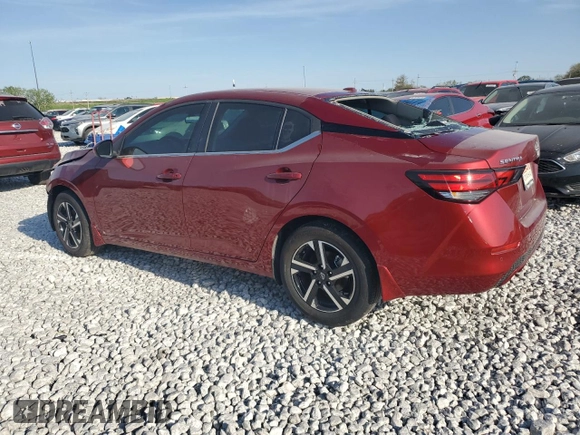 2024 Nissan Sentra SV with VIN 3N1AB8CV4RY323025, listed as a Copart auction lot 50969975 with 12,049 mi miles and Salvage Title. Bid and sale history available at DreamBid. Image 2.