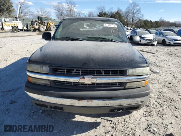 1999 Chevrolet Silverado 1500 LT with VIN 1GCEK19T9XE255438, listed as a Copart auction lot 50556165 with 185,557 mi miles and Salvage Title. Bid and sale history available at DreamBid. Image 5.