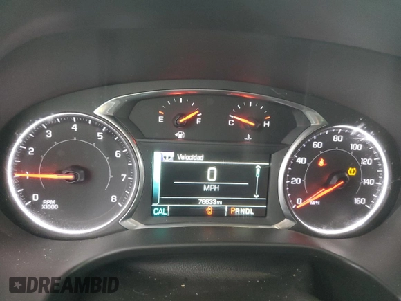2018 GMC Acadia SLT with VIN 1GKKNMLS6JZ222199, listed as a Copart auction lot 45323165 with 76,633 mi miles and Salvage Title. Bid and sale history available at carsss.com. Image 9.