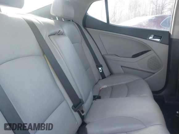 2015 Kia Optima EX with VIN 5XXGN4A7XFG424005, listed as a IAAI auction lot 41894152 with 162,400 mi miles. Bid and sale history available at carsss.com. Image 8.