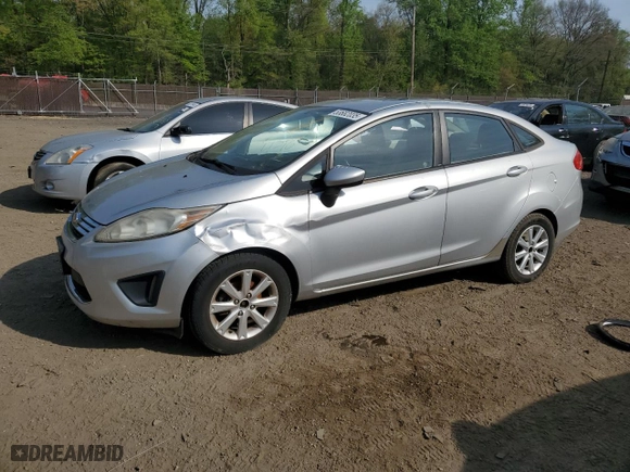 2011 Ford Fiesta SE with VIN 3FADP4BJ0BM170178, listed as a Copart auction lot 53682035 with 0 mi miles and Salvage Title. Bid and sale history available at carsss.com. Image 1.