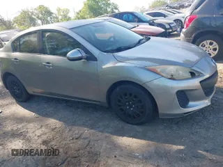 2013 Mazda 3 i SV with VIN JM1BL1TFXD1766985, listed as a IAAI auction lot 42033758 with 144,018 mi miles. Bid and sale history available at carsss.com. Image 1.