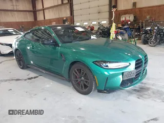 2023 BMW M4 with VIN WBS53AZ04PCM21453, listed as a IAAI auction lot 42751418 with 13,855 mi miles and . Bid and sale history available at DreamBid. Image 1.