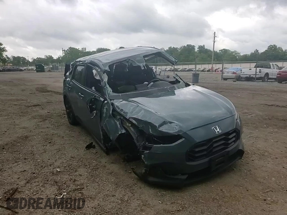 2024 Honda HR-V Sport with VIN 3CZRZ2H53RM738937, listed as a Copart auction lot 55918195 with 37,970 mi miles and Salvage title. Bid and sale history available at DreamBid. Image 13.
