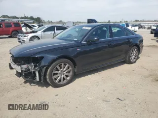 2012 Audi A6 3.0T Prestige with VIN WAUHGAFC7CN170396, listed as a Copart auction lot 47937955 with 127,753 mi miles and Salvage Title. Bid and sale history available at carsss.com. Image 1.