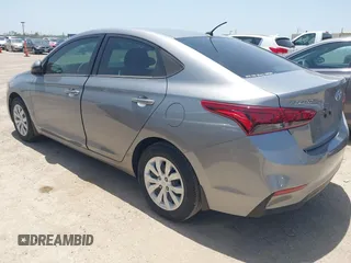 2022 Hyundai Accent SE with VIN 3KPC24A63NE175536, listed as a IAAI auction lot 42759210 with 16,370 mi miles and . Bid and sale history available at DreamBid. Image 3.
