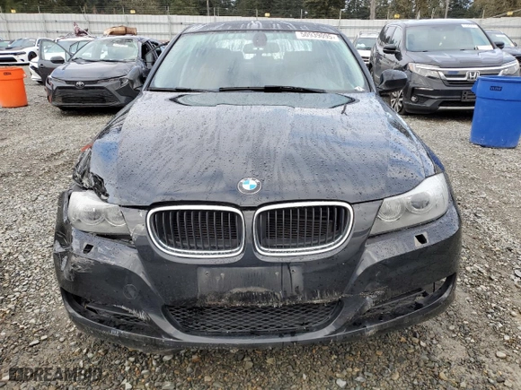 2011 BMW 3 Series 328i xDrive with VIN WBAPK5G55BNN25985, listed as a Copart auction lot 50939095 with 91,687 mi miles and Salvage Title. Bid and sale history available at carsss.com. Image 5.