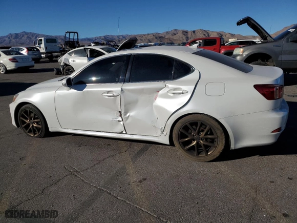 2013 Lexus IS 250 with VIN JTHBF5C26D5190878, listed as a Copart auction lot 88511255 with 153,508 mi miles and Salvage Title. Bid and sale history available at carsss.com. Image 2.