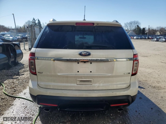 2015 Ford Explorer XLT with VIN 1FM5K8D89FGC06511, listed as a Copart auction lot 47846655 with 188,474 mi miles and Clean Title. Bid and sale history available at carsss.com. Image 6.