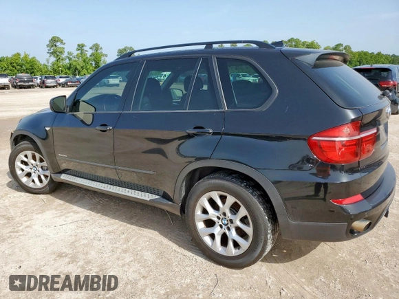2012 BMW X5 35i with VIN 5UXZV4C54CL754852, listed as a Copart auction lot 62836055 with 108,627 mi miles and Clean title. Bid and sale history available at DreamBid. Image 2.