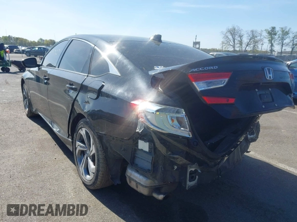 2020 Honda Accord EX-L with VIN 1HGCV2F57LA004141, listed as a IAAI auction lot 42136007 with 105,352 mi miles and . Bid and sale history available at DreamBid. Image 3.