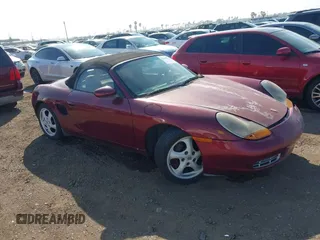 1998 Porsche Boxster с VIN WP0CA298XWU624680, выставлен на аукционе IAAI как лот 41643356 с пробегом 133 918 миль миль и . История ставок и продаж доступна на DreamBid. Изображение 1.
