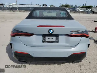 2022 BMW 4 Series M440i with VIN WBA53AT00NCK09742, listed as a Copart auction lot 42662415 with Not provided miles and Salvage title. Bid and sale history available at DreamBid. Image 6.