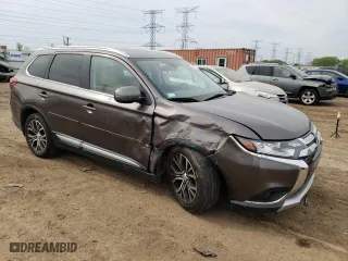 2016 Mitsubishi Outlander GT with VIN JA4JZ4AX4GZ001343, listed as a Copart auction lot 72156194 with 134,877 mi miles and Salvage Title. Bid and sale history available at carsss.com. Image 4.