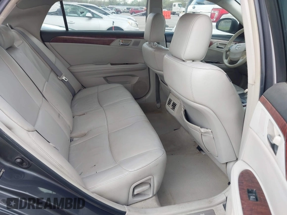 2011 Toyota Avalon with VIN 4T1BK3DB6BU399813, listed as a IAAI auction lot 41967855 with 223,326 mi miles and . Bid and sale history available at carsss.com. Image 8.