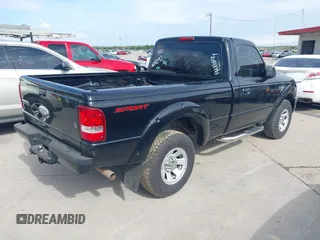 2006 Ford Ranger XL with VIN 1FTYR10U56PA24392, listed as a IAAI auction lot 41893531 with 1 mi miles. Bid and sale history available at carsss.com. Image 4.