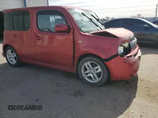 2009 Nissan Cube SL with VIN JN8AZ28R29T127339, listed as a Copart auction lot 49831125 with Not Provided miles and Salvage Title. Bid and sale history available at DreamBid. Image 4.