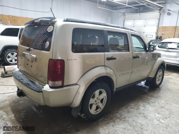 2010 Dodge Nitro SXT with VIN 1D4PU5GK8AW124381, listed as a Copart auction lot 89302485 with 115,947 mi miles and Clean Title. Bid and sale history available at carsss.com. Image 3.