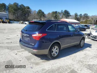 2011 Hyundai Veracruz GLS with VIN KM8NUDCC9BU158111, listed as a Copart auction lot 47646275 with 156,460 mi miles and Clean Title. Bid and sale history available at DreamBid. Image 3.