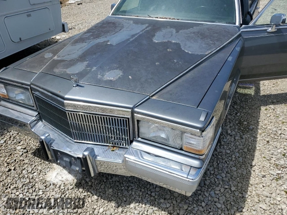 1991 Cadillac Brougham z VIN 1G6DW54E6MR718286, wystawiony jako Copart lot #54732145 z przebiegiem Nie podano mil oraz Tytuł czysty. Historia ofert i sprzedaży dostępna na DreamBid. Obrazek 11.