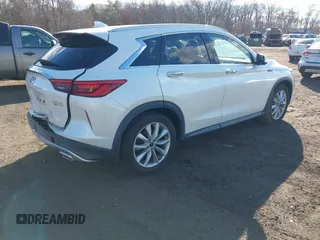 2019 Infiniti QX50 Luxe with VIN 3PCAJ5M3XKF111873, listed as a IAAI auction lot 41499218 with 37,383 mi miles and . Bid and sale history available at DreamBid. Image 4.