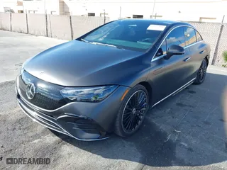 2023 Mercedes-Benz EQE with VIN W1KEG2CB7PF036890, listed as a IAAI auction lot 41572998 with 17,757 mi miles. Bid and sale history available at carsss.com. Image 19.
