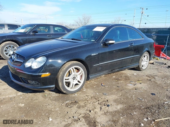 2004 Mercedes-Benz CLK-Class AMG with VIN WDBTJ76H24F113952, listed as a IAAI auction lot 41690890 with 109,766 mi miles. Bid and sale history available at carsss.com. Image 18.