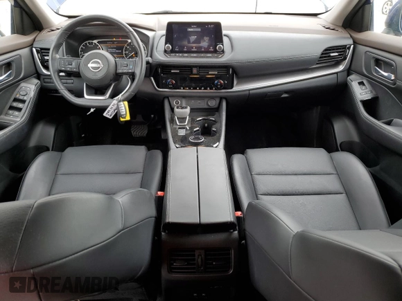 2022 Nissan Rogue SV with VIN JN8BT3BB4NW336422, listed as a Copart auction lot 50965395 with 33,905 mi miles and Salvage Title. Bid and sale history available at carsss.com. Image 8.