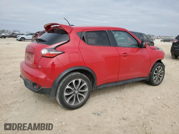 2017 Nissan Juke S with VIN JN8AF5MR9HT700610, listed as a Copart auction lot 45783785 with 120,167 mi miles and Salvage Title. Bid and sale history available at DreamBid. Image 3.