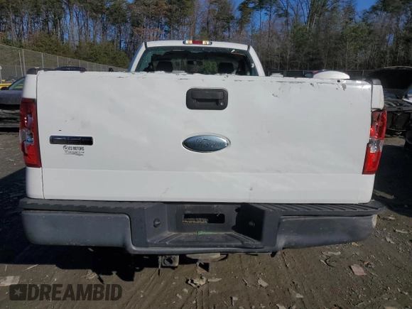 2007 Ford F-150 XL with VIN 1FTRF12W67NA57720, listed as a Copart auction lot 84616654 with 160,980 mi miles and Salvage Title. Bid and sale history available at carsss.com. Image 6.