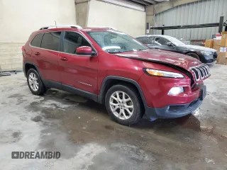 2017 Jeep Cherokee Latitude with VIN 1C4PJLCB4HD233216, listed as a Copart auction lot 58076455 with 91,241 mi miles and Salvage title. Bid and sale history available at DreamBid. Image 4.