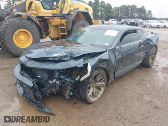 2023 Chevrolet Camaro ZL1 with VIN 1G1FK1R66P0130157, listed as a IAAI auction lot 41531579 with 34,583 mi miles and . Bid and sale history available at DreamBid. Image 18.