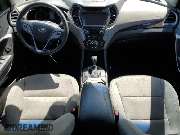 2017 Hyundai Santa Fe 2.4L with VIN 5XYZUDLB0HG415521, listed as a Copart auction lot 53700065 with 39,754 mi miles and Salvage title. Bid and sale history available at DreamBid. Image 8.