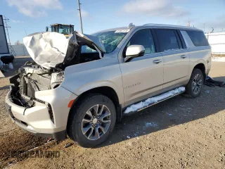 2024 Chevrolet Suburban z VIN 1GNSKCKT1RR294830, wystawiony jako Copart lot #81957374 z przebiegiem 11 287 mil mil oraz Szkoda całkowita • Salvage title. Historia ofert i sprzedaży dostępna na DreamBid. Obrazek 1.