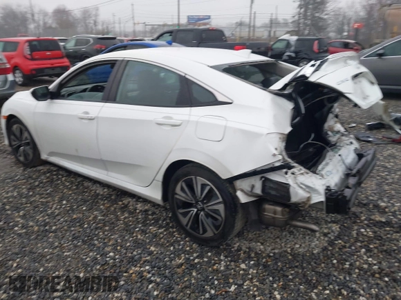2017 Honda Civic Sedan EX-L with VIN 2HGFC1F74HH648624, listed as a IAAI auction lot 41556540 with 79,147 mi miles. Bid and sale history available at carsss.com. Image 3.