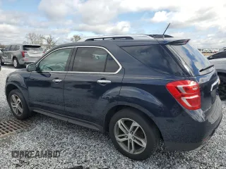 2017 Chevrolet Equinox Premier with VIN 2GNFLGE36H6106931, listed as a Copart auction lot 46867175 with 121,306 mi miles and Salvage Title. Bid and sale history available at carsss.com. Image 2.